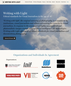 Partnerlogos Writing with light